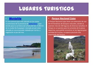 El turismo en el ecuador | PPTX | South America Travel | Travel Locations