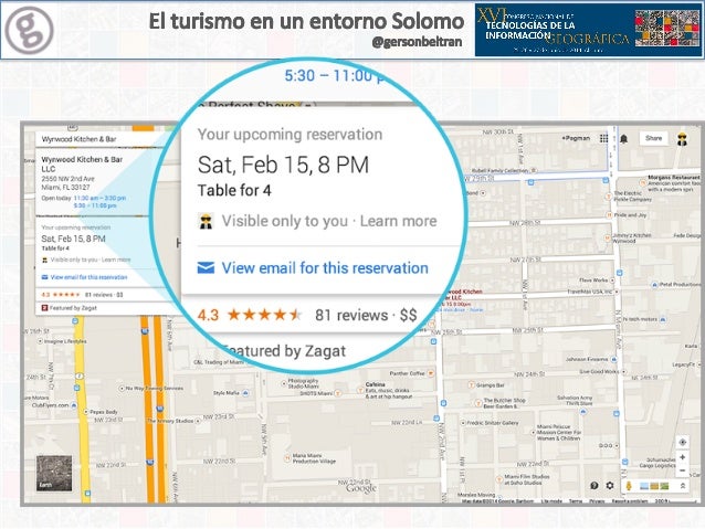 El turismo en un entorno social, local y movil (solomo) slideshare