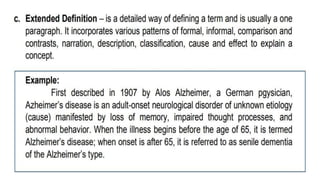 Elucidated Examples How to Elucidate a Concept Paper in Eapp | PPTX