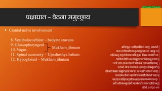 Dr Prasanna N Mogasale
अितवृ ः शरीराधमेक
ं वायुः प ते |
यदा तदोपशो यासृ बाहं पादं च जानु च ||
ति मन् सङ
् कोचय यध मुखं िज ...
