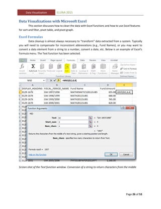 Data Visualization: Analyzing your library data | PDF