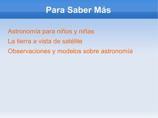 La Tierra La Tierra es el planeta del sistema solar en donde vivimos 