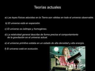 2. Modelos del universo a lo largo de la HistoriaY