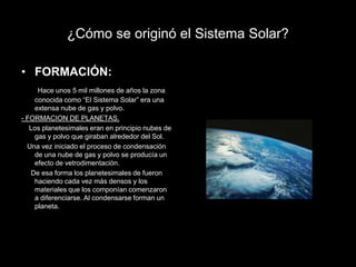 ¿Cómo empezó?El Universo tiene una edad de por lo menos 93 mil millones de años luz de extensión. La teoría que se cree que dio se denomina Big Bang. Después del Big Bang, el universo comenzó a expandirse para llegar a su condición actual, y lo continúa haciendo.