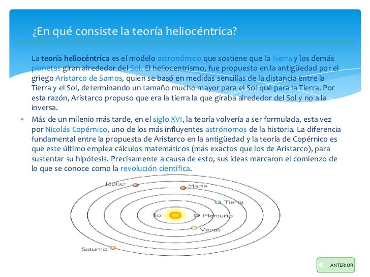 El universo y el sistema solar