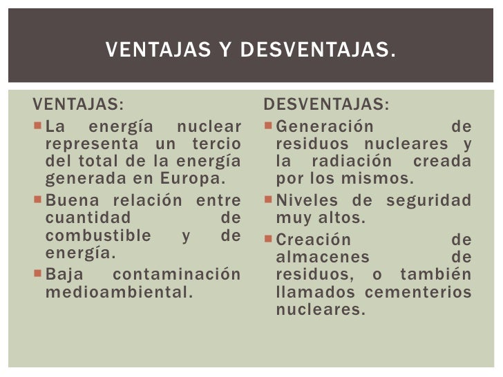 7 Ventajas Y 7 Desventajas De La Energía Nuclear – FXSMMZ