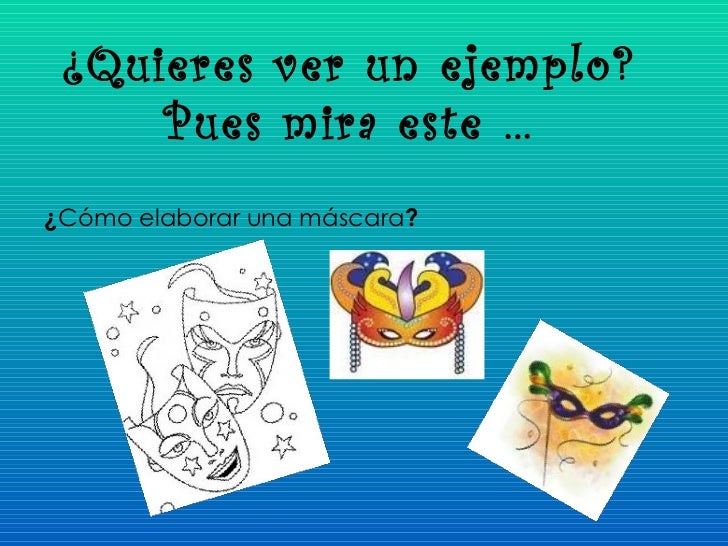 El instructivo y sus elementos
