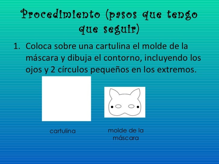 El instructivo y sus elementos