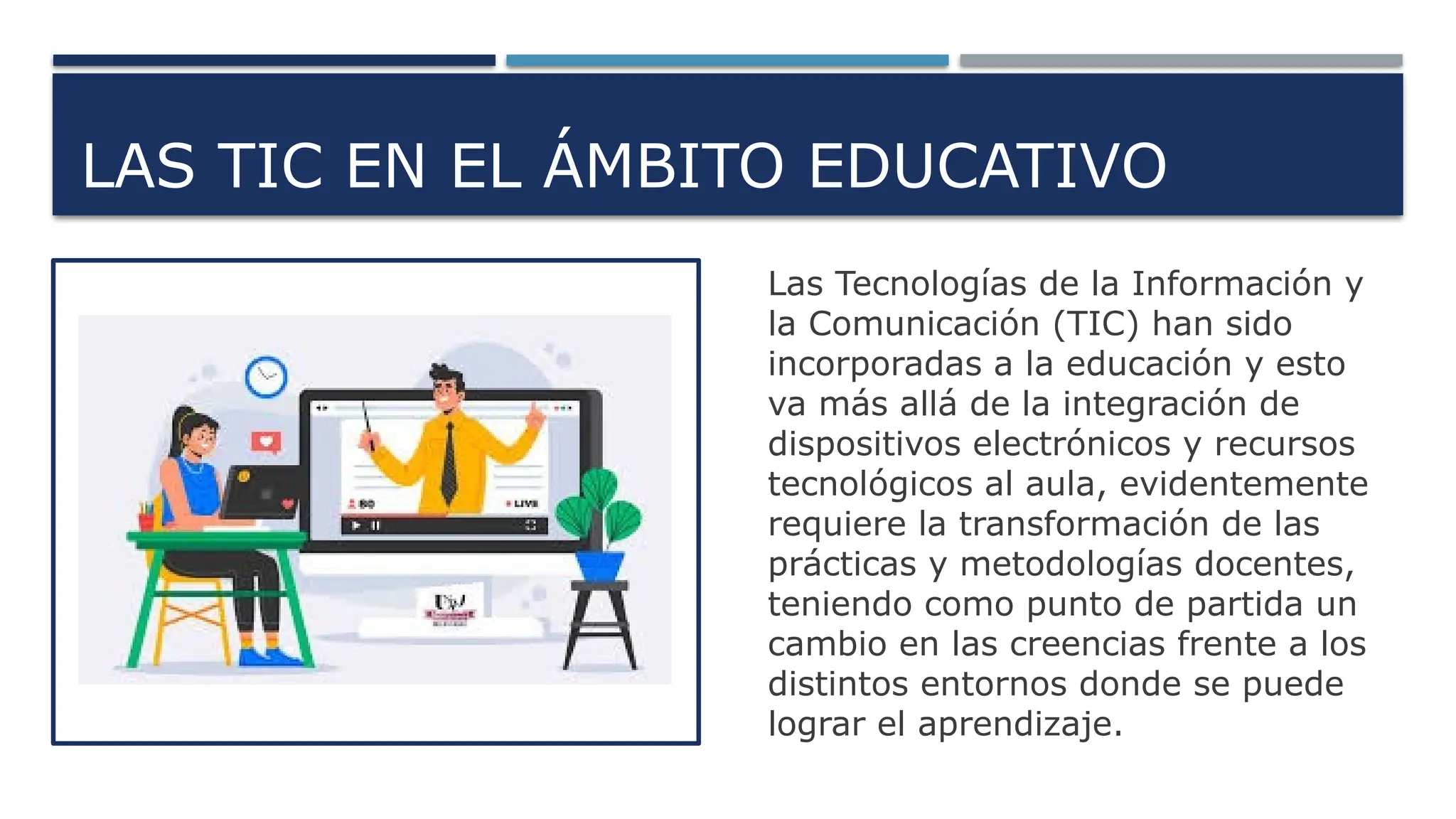 Las Tic Computer. Examples El uso de las TIC en la vida cotidiana.pptx