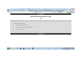  Tarea El uso de los hot potatoes                     tema