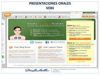 PRESENTACIONES ORALES
        VOKI
          46
 
