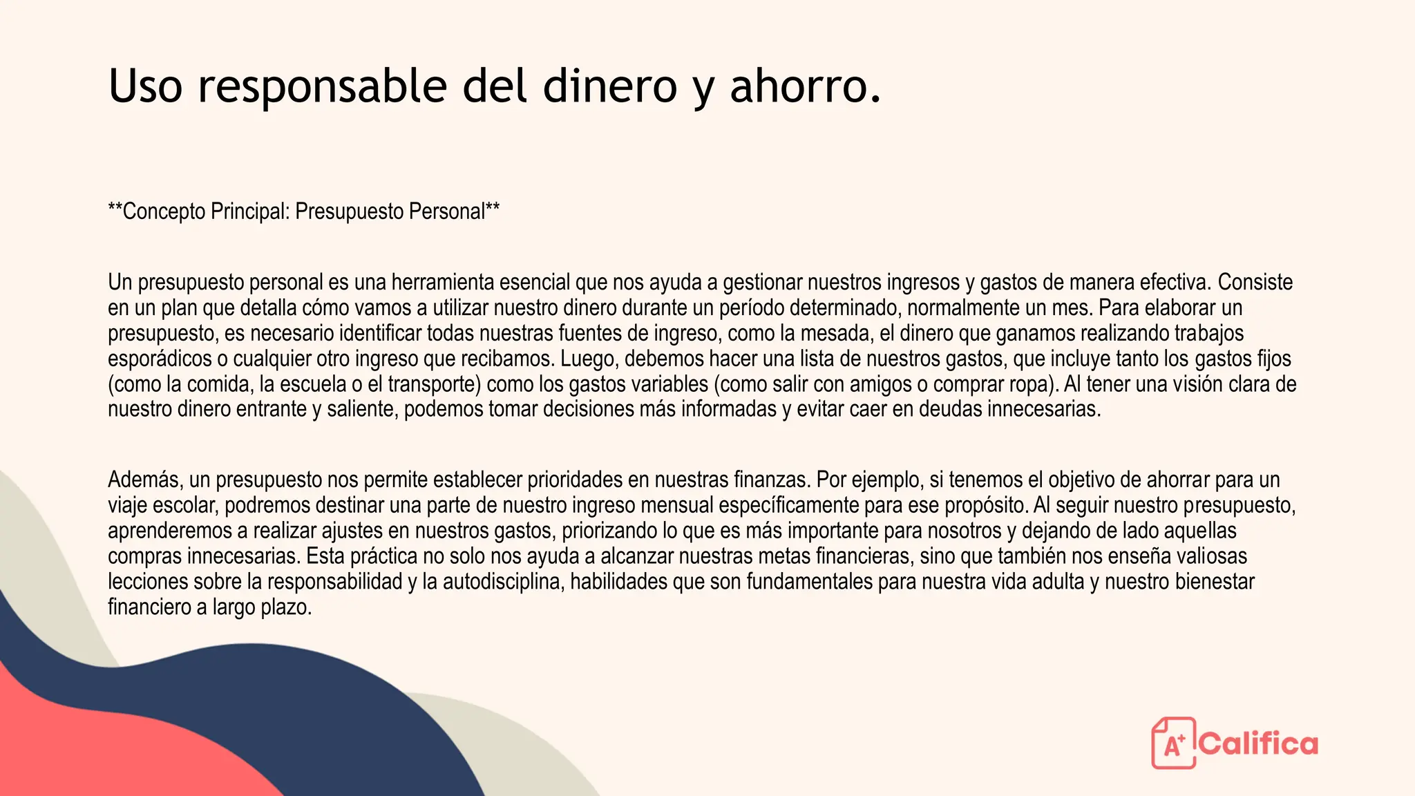 El uso responsable del dinero y el incentivo al ahorro..pptx