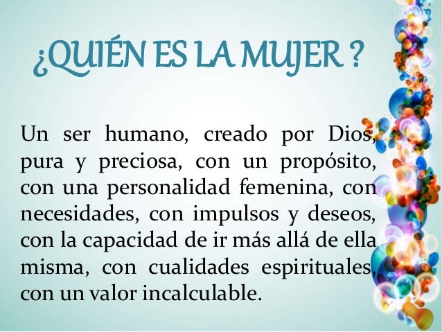 El valor de la mujer listo