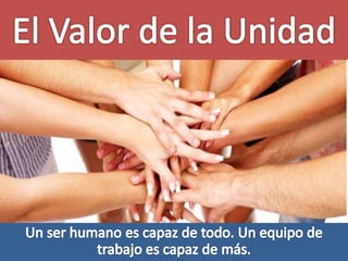 El valor de la unidad