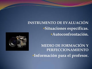 ¿Cómo y para qué utiliza el vídeo el profesor?