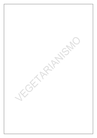El vegetarianismo