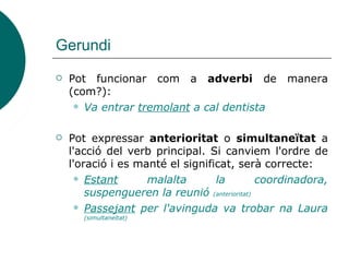 Pot Veb El verb: aspectes generals i formes no personals | PDF