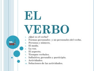 El verbo | PPT