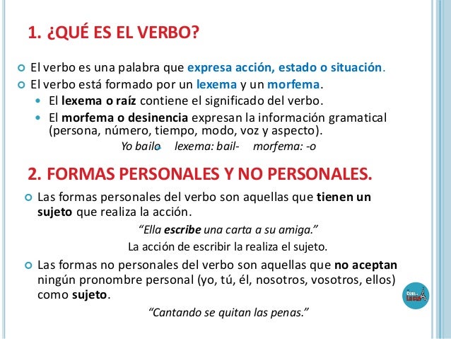 El verbo