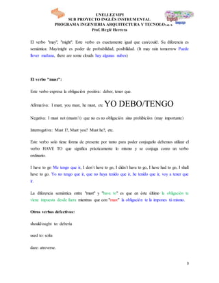 El Verbo Defectivo | DOCX