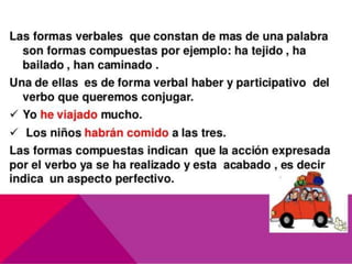 El verbo y sus clases