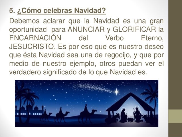 El Verdadero Significado de la Navidad