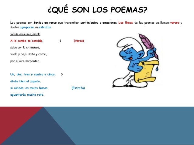 El verso, la estrofa y la rima