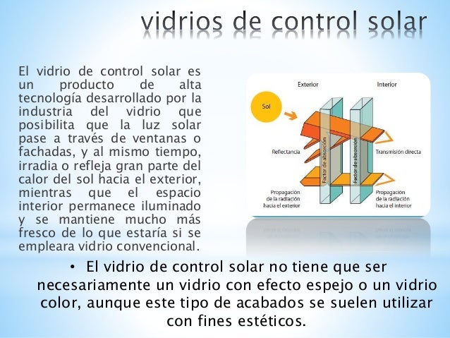 El vidrio