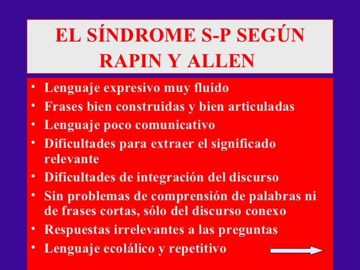 Trastorno semántico prágmatico