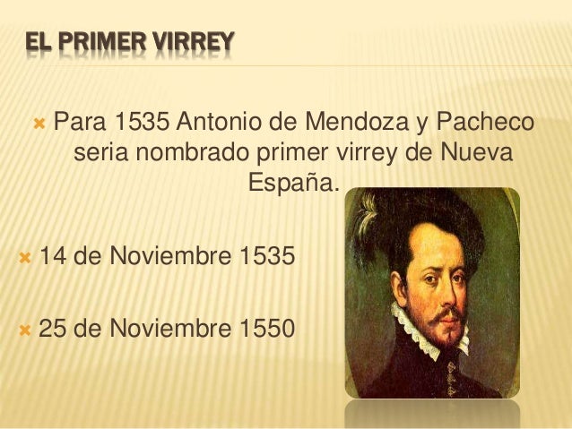 El virreinato de la nueva españa