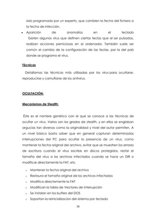 El Virus InformáTico