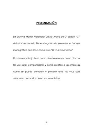 El Virus InformáTico