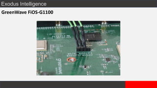 Exodus Intelligence
GreenWave FiOS-G1100
 