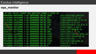 Exodus Intelligence
wps_monitor
UPnP
Library
ASLR
 