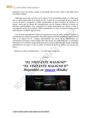 "El Visitante Maligno II":  Primera parte  " Recuerdos"