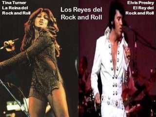 Tina Turner y Elvis Presley Los reyes del rock and roll
