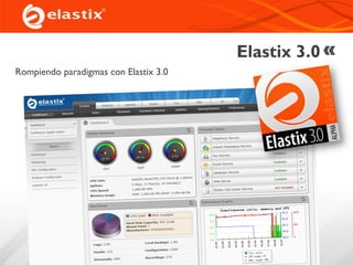 Rompiendo paradigmas con Elastix 3.0
Elastix 3.0
 