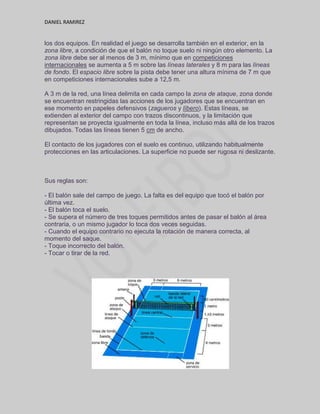 El voleibol