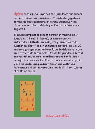 El voleibol