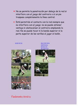 El voleibol