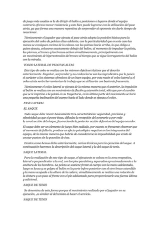 El voleibol no es más que un