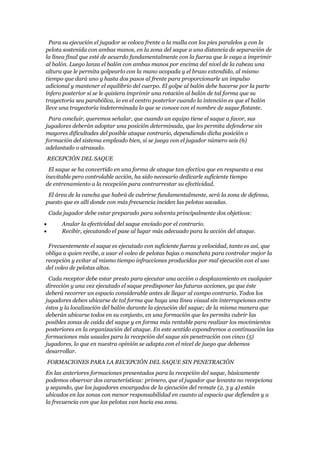 El voleibol no es más que un