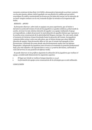 El voleibol no es más que un