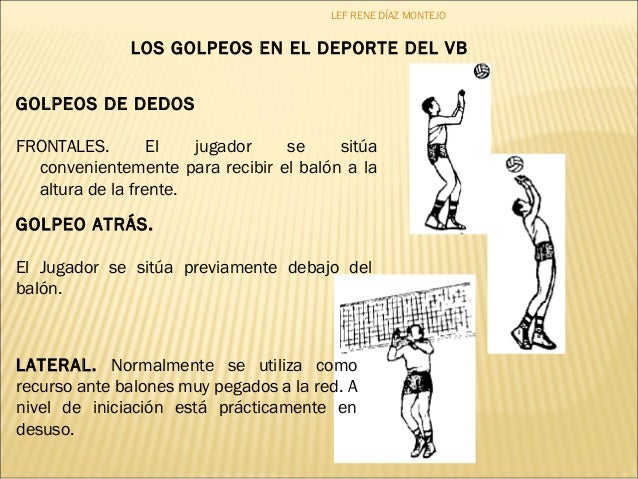 El voleo en el voleibol