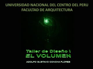 La composición con el volumen de la geometría Euclidiana.