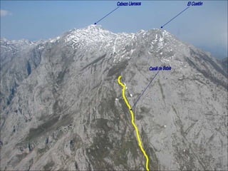 Canál de Bobia El Cuetón Cabezo Llerosos 