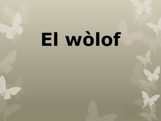 El wòlof
 