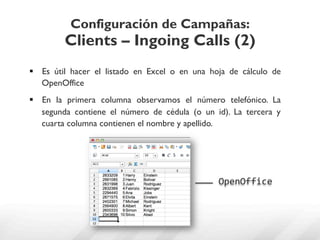 Openoffice Call Call Center en Elastix | PDF