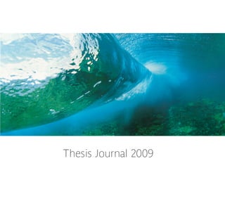 Thesis Journal 2009
 