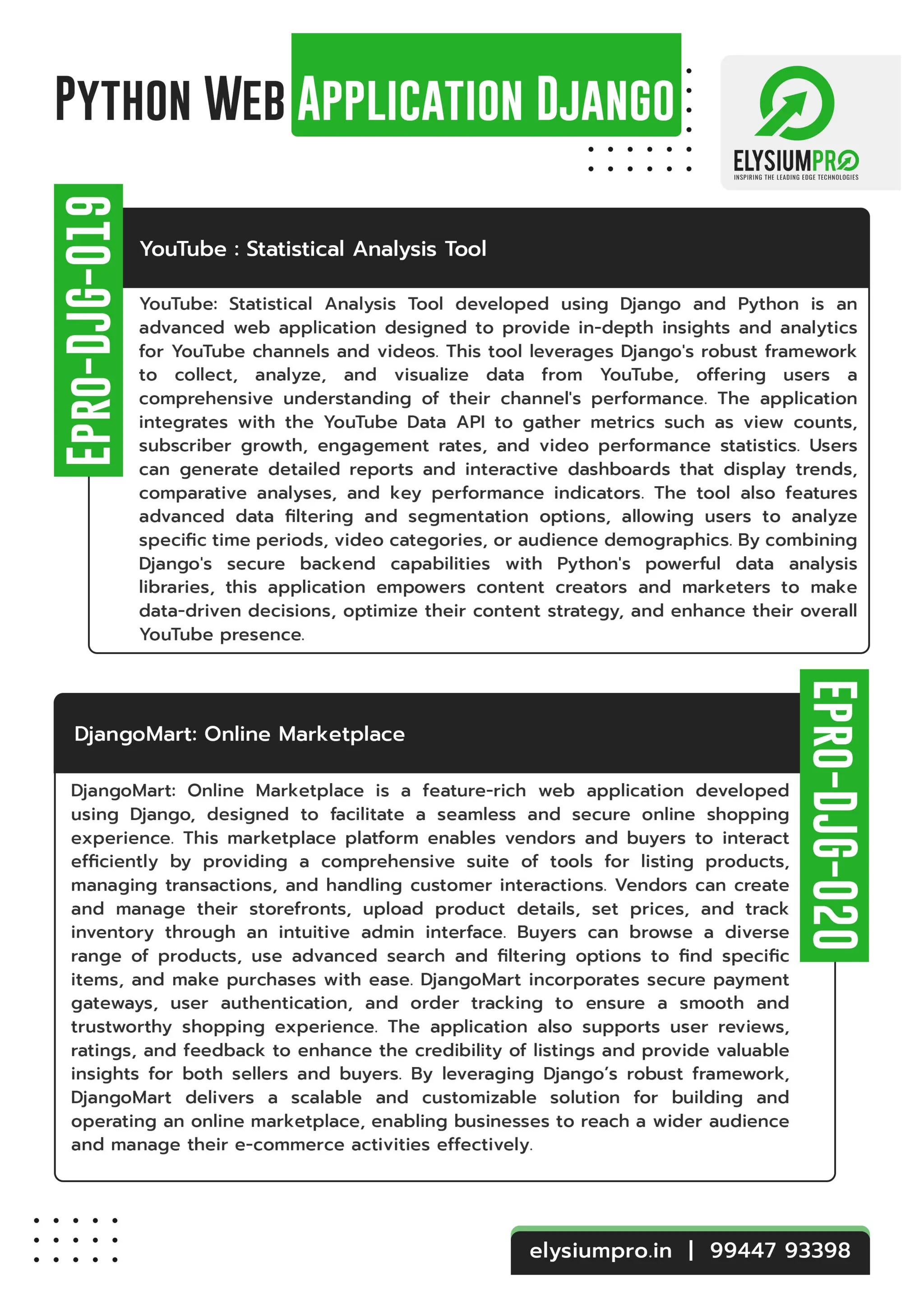 ElysiumPro_Python Django Web Application_Titles 2024-25 V 2.0.1.pdf
